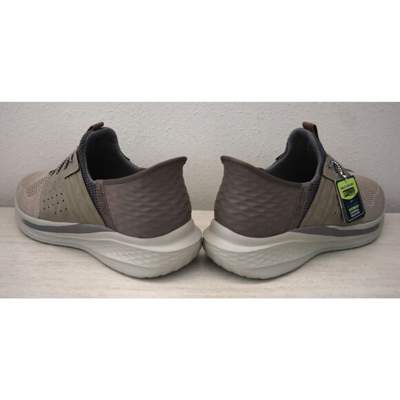 Skechers 210811 Men’s Sz 11M Taupe Slade-Ocon Relaxed Fit Slip-In Shoes - Picture 11 of 14